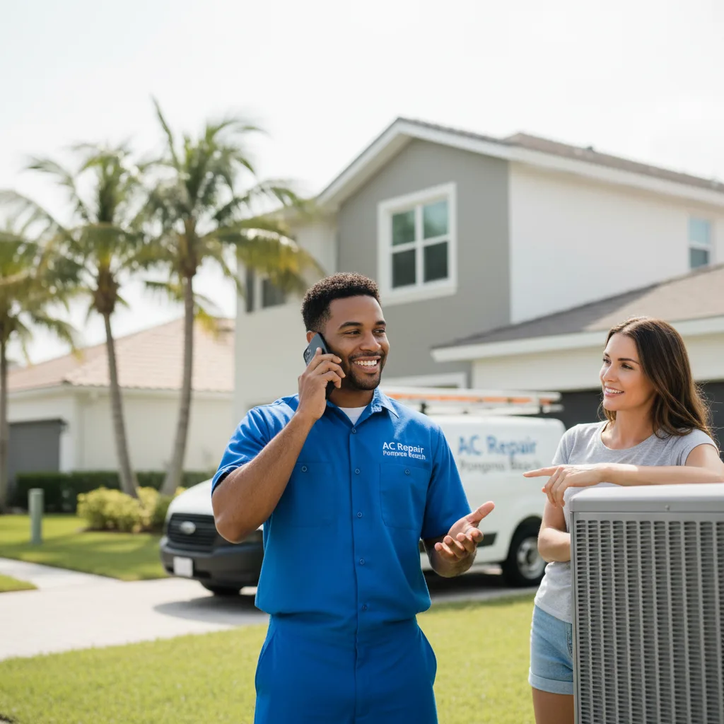 AC Repair Pompano Beach customer support in Bayview